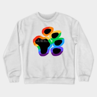 Pride Paw 1 Crewneck Sweatshirt